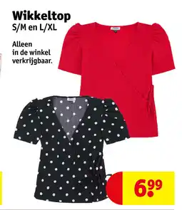 Kruidvat Wikkeltop aanbieding