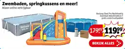 Kruidvat Zwembaden, springkussens en meer! aanbieding