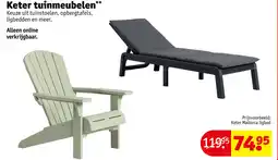 Kruidvat Keter tuinmeubelen aanbieding