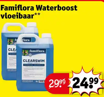 Kruidvat Famiflora waterboost vloeibaar aanbieding