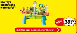 Kruidvat Eco Toys elektrische watertafel aanbieding