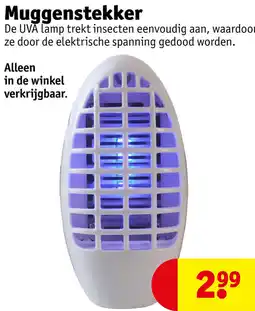 Kruidvat Muggenstekker aanbieding