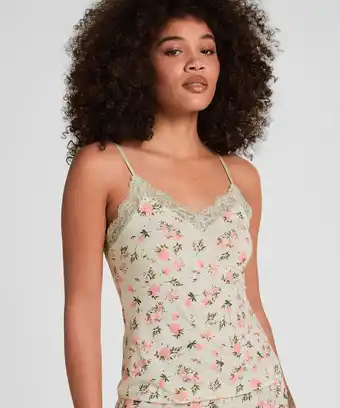 Hunkemoller Hunkemöller Pyjama set Nana Groen aanbieding