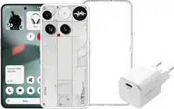 Coolblue Nothing Phone (3) 512GB Wit 5G + Accessoirepakket aanbieding