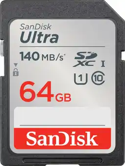 Coolblue SanDisk SDXC Ultra 64GB aanbieding