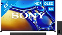 Coolblue Sony Bravia 8 II 65 QD-OLED (2025) + Sony Bravia Theatre Bar 7 Zwart aanbieding