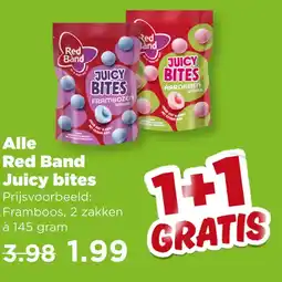 PLUS Alle Red Band Juicy bites aanbieding