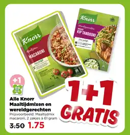 PLUS Alle Knorr Maaltijdmixen en wereldgerechten aanbieding