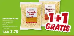 PLUS Geraspte kaas aanbieding