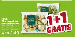 PLUS PLUS Bloemkool- en broccoliroosjes aanbieding