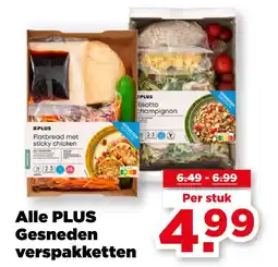 PLUS Alle PLUS Gesneden verspakketten aanbieding