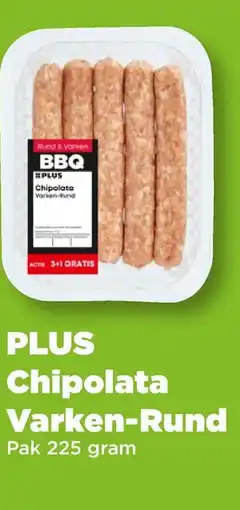 PLUS PLUS Chipolata Varken-Rund aanbieding