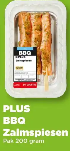 PLUS PLUS BBQ Zalmspiesen aanbieding