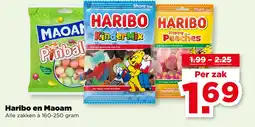 PLUS Haribo en Maoam aanbieding