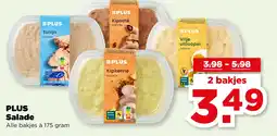 PLUS PLUS Salade aanbieding