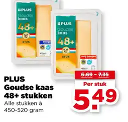 PLUS PLUS Goudse kaas 48+ stukken aanbieding
