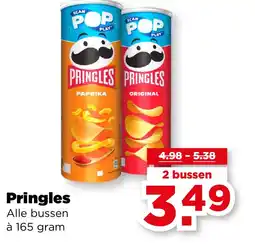 PLUS Pringles aanbieding