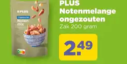 PLUS PLUS Notenmelange ongezouten aanbieding