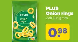 PLUS PLUS Onion rings aanbieding