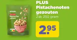 PLUS PLUS Pistachenoten gezouten aanbieding