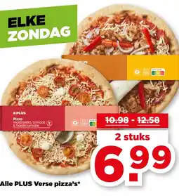 PLUS Alle PLUS Verse pizza's aanbieding