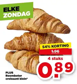 PLUS PLUS Roomboter croissant klein aanbieding