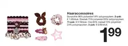 Zeeman Haaraccessoires aanbieding
