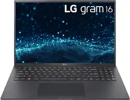 Bol.com LG Gram - 16” Intel i7 - 16GB/512GB - black aanbieding