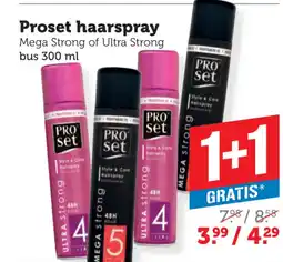Coop Proset haarspray aanbieding
