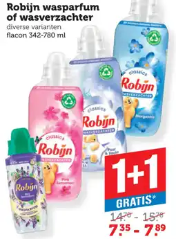 Coop Robijn wasparfum of wasverzachter aanbieding
