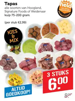 Coop Tapas aanbieding