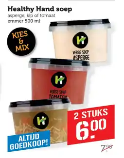 Coop Healthy hand soep aanbieding