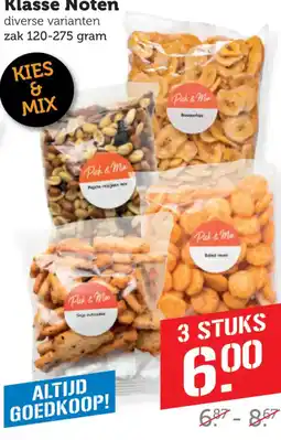 Coop Klasse Noten aanbieding