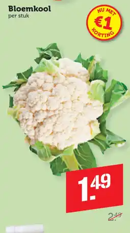 Coop Bloemkool aanbieding