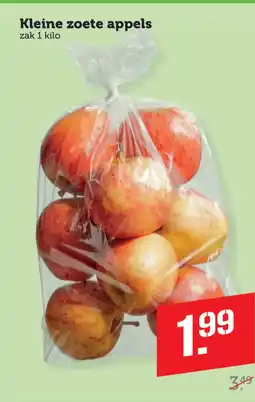 Coop Kleine zoete appels aanbieding