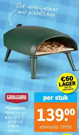 Albert Heijn Grillguru Pizzaoven aanbieding