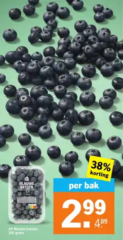 Albert Heijn AH Blauwe bessen aanbieding