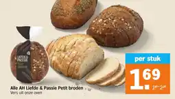 Albert Heijn Alle AH Liefde & Passie Petit broden aanbieding