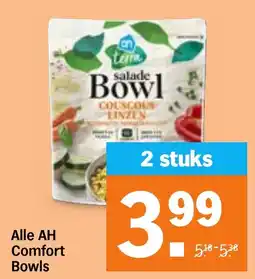 Albert Heijn Alle AH Comfort Bowls aanbieding