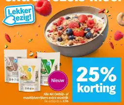 Albert Heijn Alle AH Ontbijt of maaltijdverrijkers extra vezelrijk aanbieding