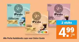 Albert Heijn Alle Perla Huisblends cups voor Dolce Gusto aanbieding