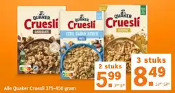 Albert Heijn Alle Quaker Cruesli aanbieding