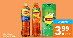 Albert Heijn Alle Lipton Ice Tea aanbieding