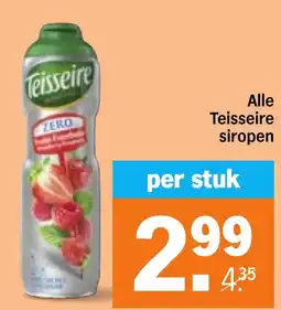 Albert Heijn Alle Teisseire siroopen aanbieding