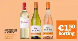 Albert Heijn Alle Welmoed of Wild Pig aanbieding