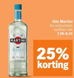 Albert Heijn Alle Martini aanbieding