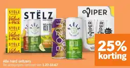 Albert Heijn Alle hard seltzers aanbieding