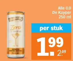 Albert Heijn Alle 0.0 De Kuyper aanbieding