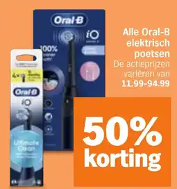 Albert Heijn Alle Oral-B elektrisch poetsen aanbieding