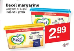 Coop Becel margarine aanbieding